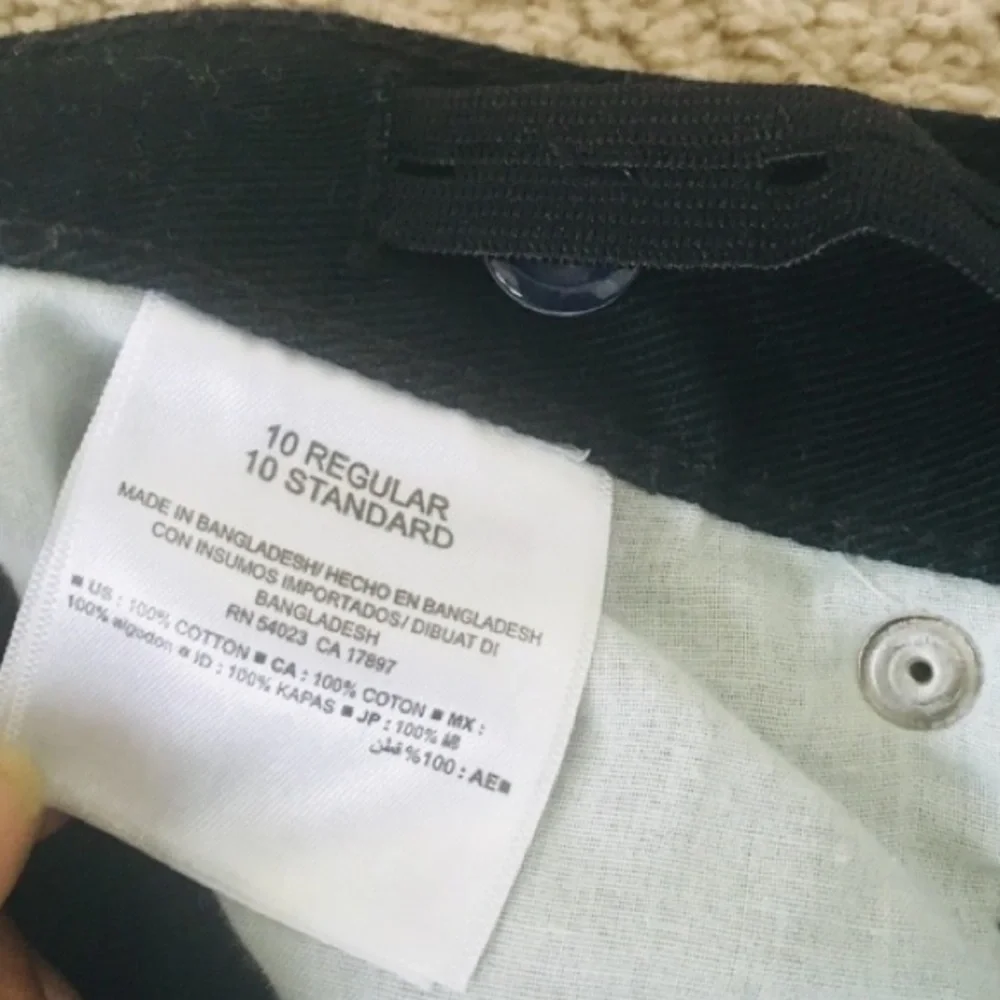 Old Navy boy’s black skinny jeans size 10 regular